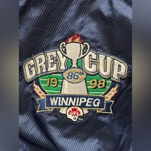 Vintage STARTER CFL Grey Cup 1998 Jacket + Tee, Size XL